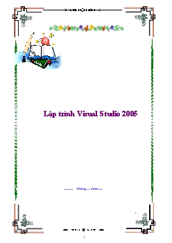 Lập trình Visual Studio 2005