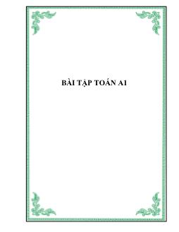 Bài tập toán A1