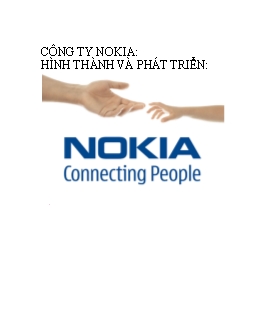 Công ty Nokia: Hình thành và phát triển