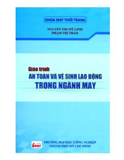 Giáo trình An toàn và vệ sinh lao động trong ngành may
