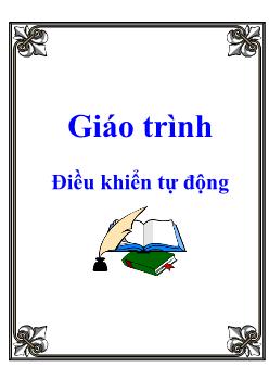 Giáo trình Điều khiển tự động