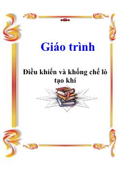 Giáo trình Điều khiển và khống chế lò tạo khí