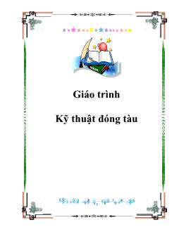 Giáo trình Kỹ thuật đóng tàu