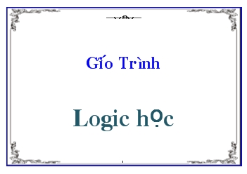 Giáo trình Logic học