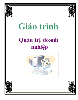 Giáo trình Quản trị doanh nghiệp