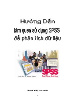 Hướng dẫn làm quen sử dụng SPSS để phân tích dữ liệu