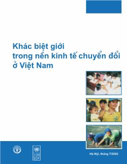 Khác biệt giới trong nền kinh tế chuyển đổi ở Việt Nam