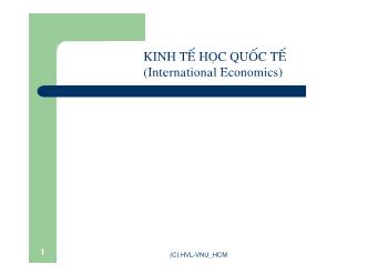 Kinh tế học quốc tế