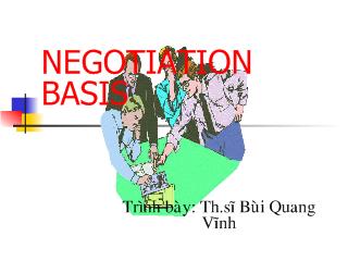 NEGOTIATION BASIS