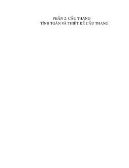 Tính toán và thiết kế cầu thang