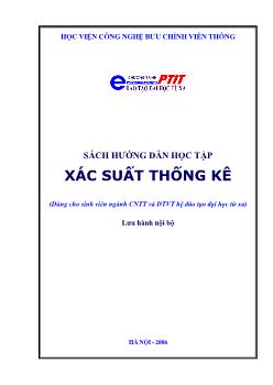 Sách hướng dẫn học tập Xác suất thống kê