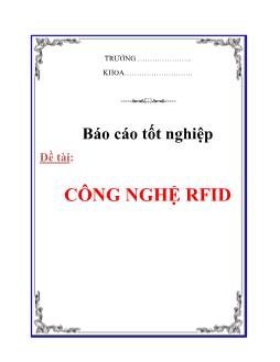 Báo cáo Công nghệ RFID