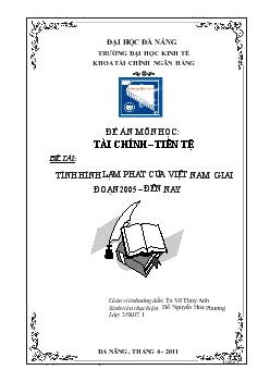 Đề án Tình hình lạm phát của Việt Nam giai đoạn 2005 – đến nay