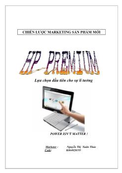 Đề tài HP PREMIUM: Lựa chọn đầu tiên cho sự lý tưởng