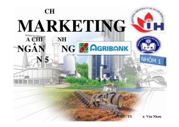 Đề tài Kế hoạch marketing của chi nhánh ngân hàng quận 5 Agribank