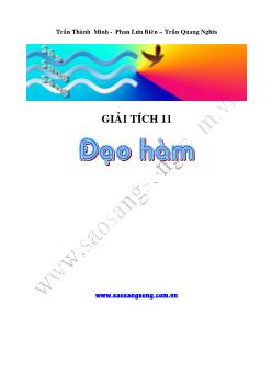 Giải tích 11 - Đạo hàm