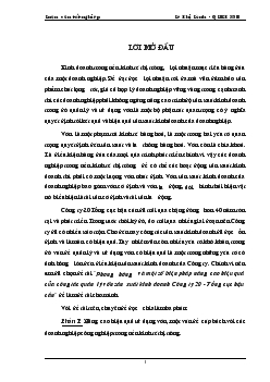 Đề tài Bàn về phương hướng và một số biện pháp nâng cao hiệu quả của công tác quản lý vốn sản xuất kinh doanh Công ty 20 - Tổng cục hậu cần