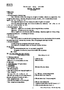 Giáo án lớp 3 bài giảng môn tập đọc, kể chuyện: Ai có lỗi