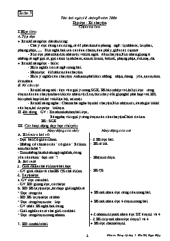 Giáo án lớp 3 bài giảng môn tập đọc, kể chuyện: Chiếc áo len