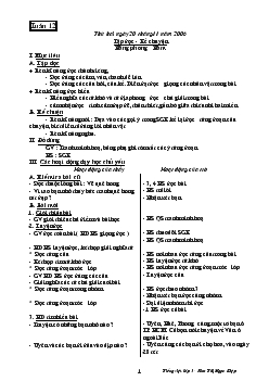 Giáo án lớp 3 bài giảng môn tập đọc, kể chuyện: Nắng phương Nam