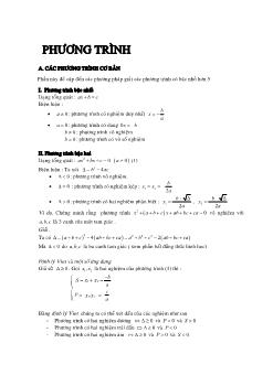 Giáo án lớp 6 môn toán: Phương trình