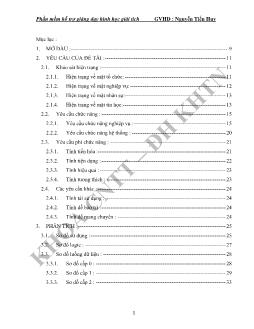 Luận văn Xây dựng phần mềm hỗ trợ giảng dạy hình học giải tích