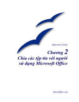 Migration Guide - Chương 2: Chia các tệp tin với người sử dụng Microsoft Office