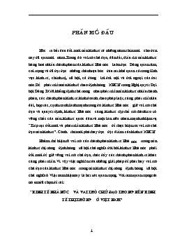 Đề tài Tìm hiểu kinh tế nhà nước và vai trò chủ đạo trong nền kinh tế thị trường ở Việt Nam