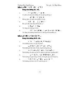 Mẫu câu cơ bản tiếng Hàn