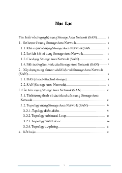 Tìm hiểu về công nghệ mạng Storage Area Network (SAN)