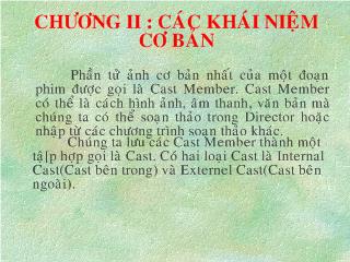 Bài giảng Các khái niệm cơ bản về card member