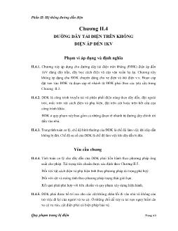 Bài giảng Đường dây tải điện trên không điện áp đến 1kv
