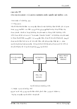 Chuyên đề Ứng dụng logo! của hãng siemens điều khiển hệ thống ats