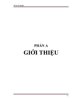 Đề tài Điều khiển thiết bị trong nhà từ xa bằng tin nhắn SMS