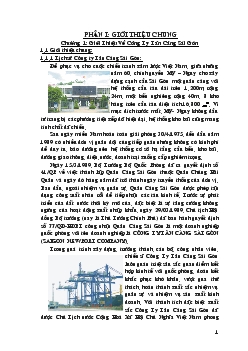 Đề tài Giới thiệu về công ty tân cảng Sài Gòn