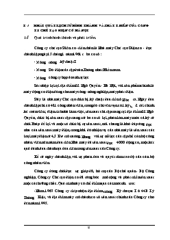 Đề tài Khái quát lịch sử hình thành và phát triển của công ty chế tạo điện cơ Hà Nội