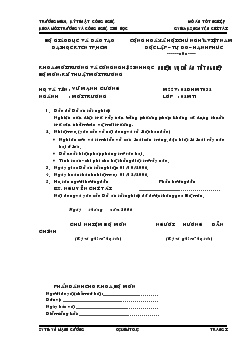 Đề tài Nghiên cứu diệt trừ rầy nâu bằng phương pháp không sử dụng thuốc trừ sâu nhằm bảo vệ môi trường