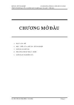 Đề tài Thiết kế hệ thống xử lý nước thải sinh hoạt công ty Sunyad – Việt nam