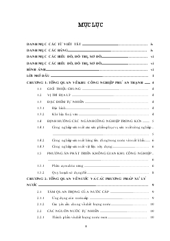 Đề tài Tính toán thiết kế nhà máy xử lý nước ngầm khu công nghiệp Phú An Thạnh, công suất 3000 m3/ngày