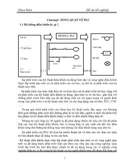 Đồ án Tìm hiểu tổng quan về plc