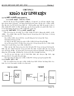 Khảo sát linh kiện