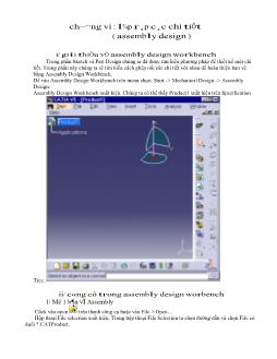 Lắp ráp các chi tiết ( assembly design )