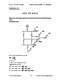 Luận văn Tổng quan thiết kế trạm biến áp 220/110/20kv