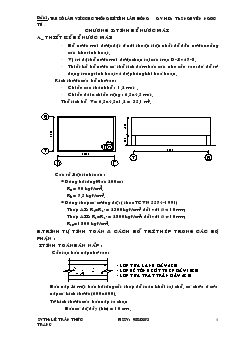 Thiết kế bể nước mái