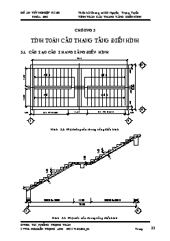 Tính toán thiết kế cầu thang tầng điển hình