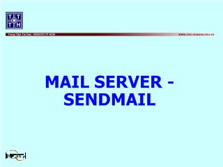 Bài giảng Mail server - Sendmail