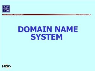 Bài giảng tìm hiểu domain name system