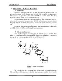 Đề tài công nghệ lên men: Sản xuất Dextran