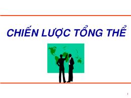 Bài giảng Quy trình chiến lược tổng thể