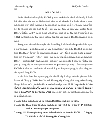 Đề tài Hạch toán tài sản cố định với những vấn đề quản lý nâng cao hiệu quả sử dụng tài sản cố định tại công ty TNHH sản xuất và thương mại Cường Phát
